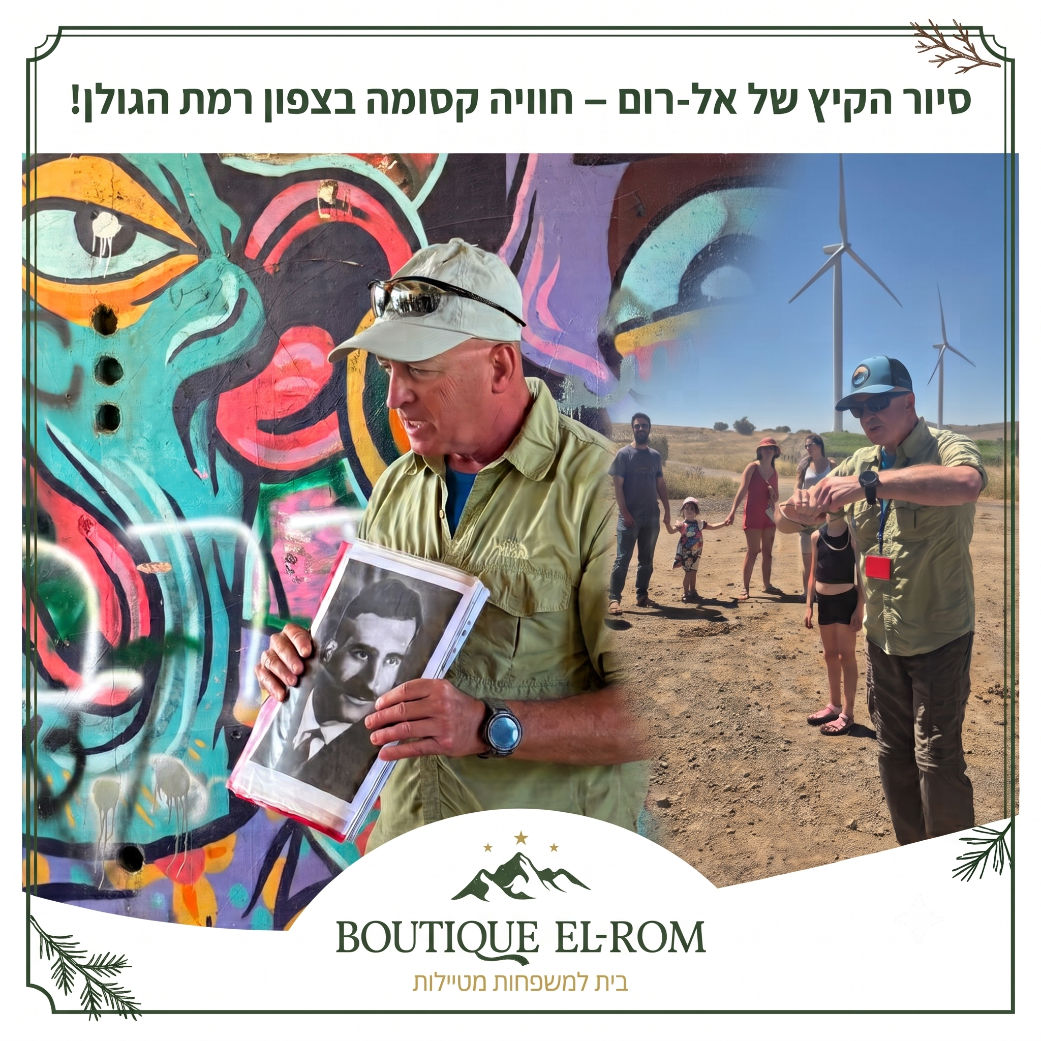 סיור הקיץ של אל-רום – חוויה קסומה בצפון רמת הגולן! - בוטיק אל-רום | Boutique El-Rom